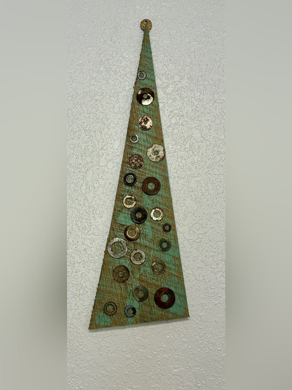 Rustic Handmade Tree Wall Art. 20”x 7”.
